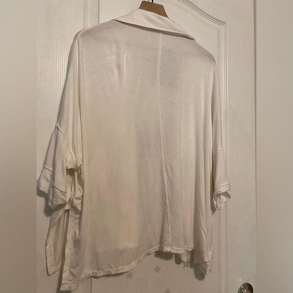 We The Free Andy Button Front Shirt, Size M, White - Picture 6 of 12